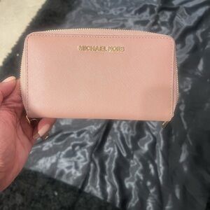 MICHAEL KORS dusty rose wallet , used​